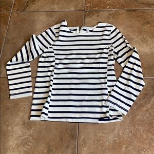 🔴- J Crew Striped Shirt